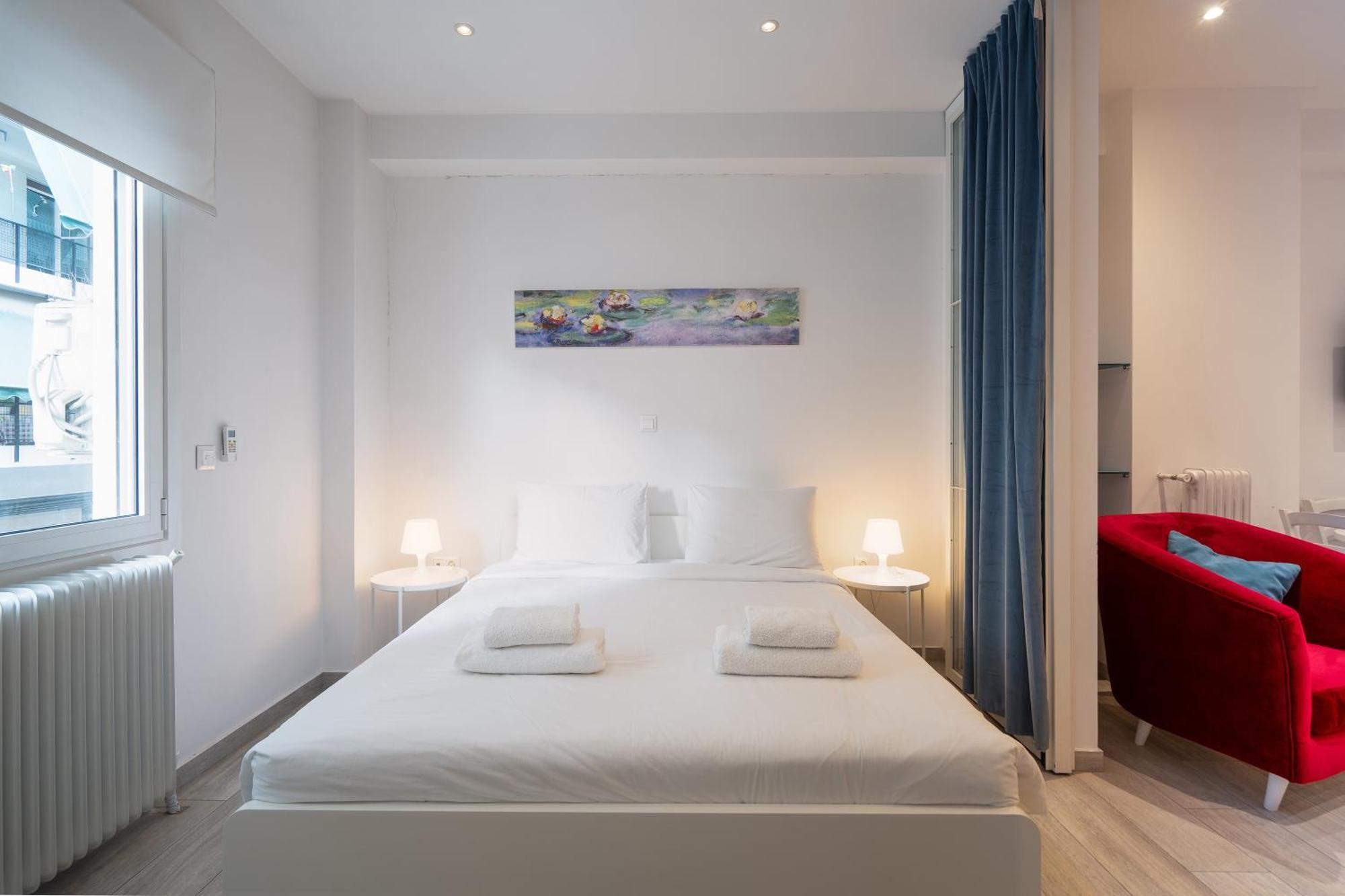 Vibrant & Cozy Apt In 雅典 外观 照片