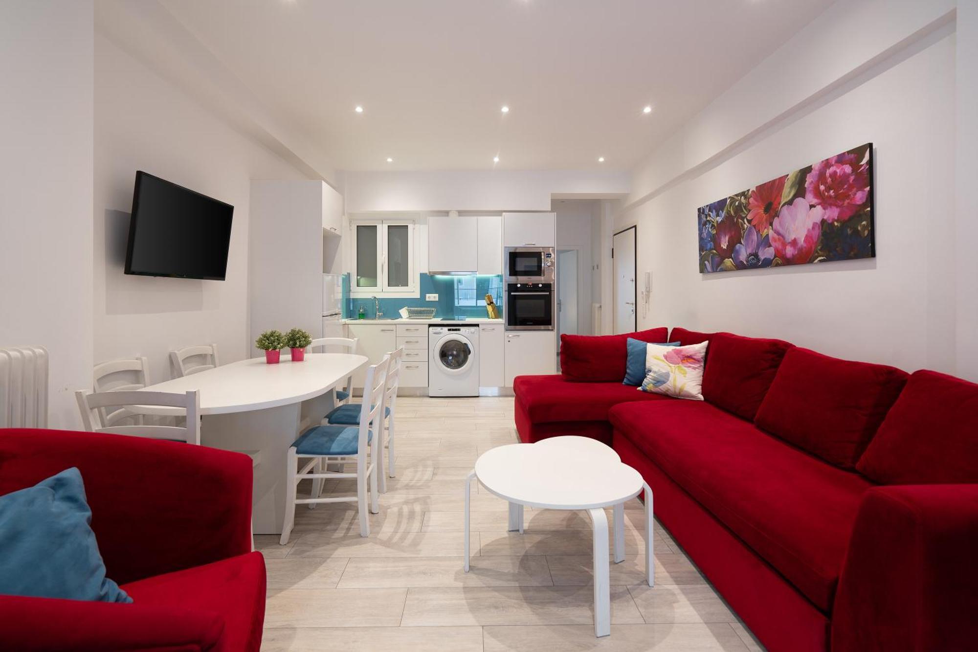 Vibrant & Cozy Apt In 雅典 外观 照片